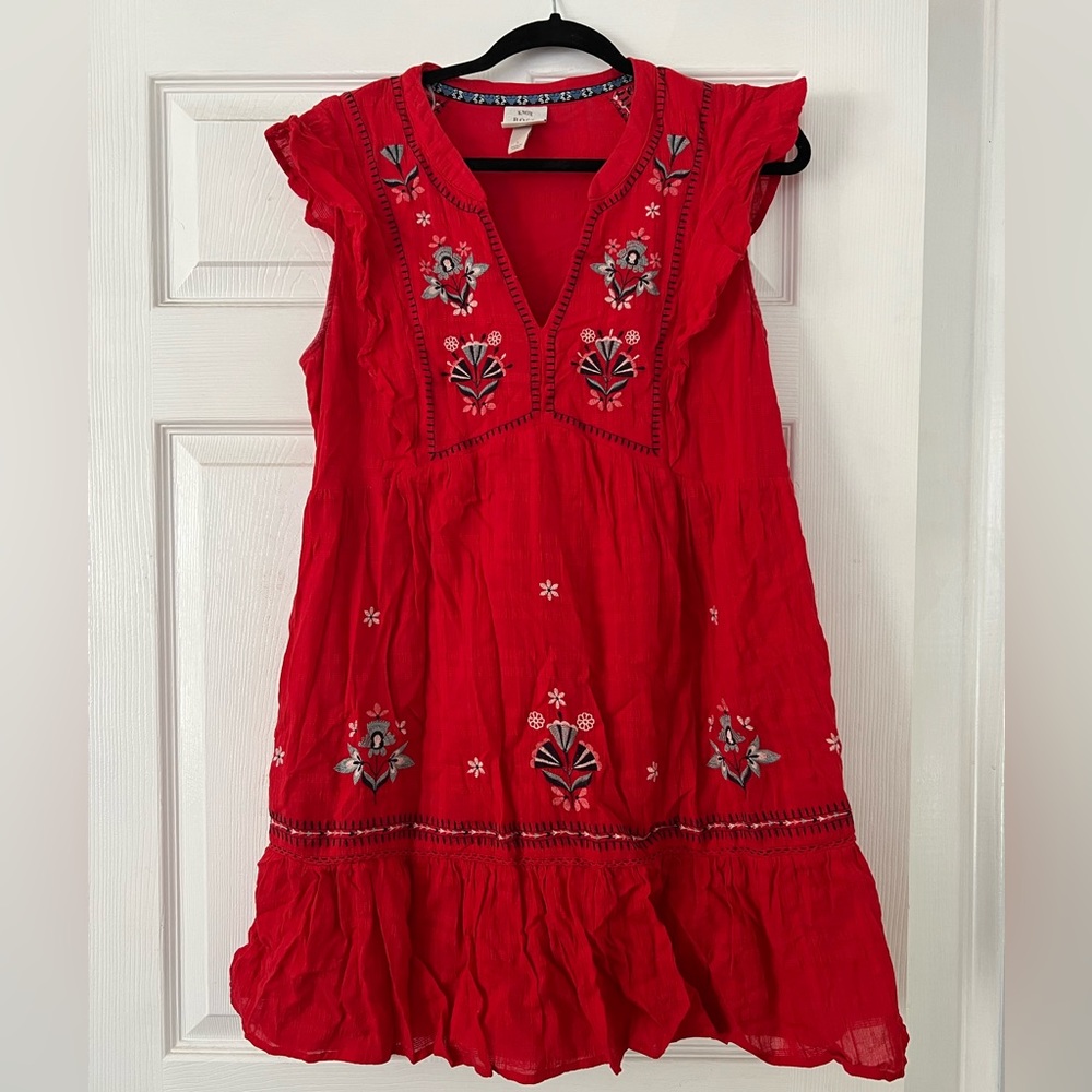 Knox Rose Floral Embroidered Dress Women